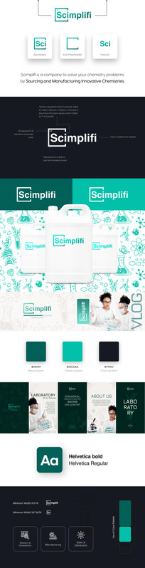 Scimplifi brand identity cover